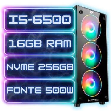 Imagem de PC Computador Office Slim Intel I5-6500, 16gb Ram, Nvme256gb