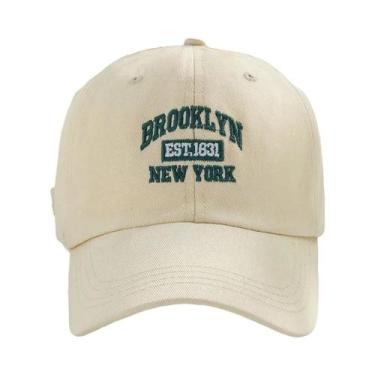 Imagem de Boné De Beisebol Unissex Com Bordado De Letras E Proteção Solar Para P