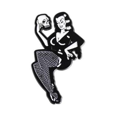 Imagem de Broche De Filme De Terror De Halloween, Máscara Emocionante, Figura De