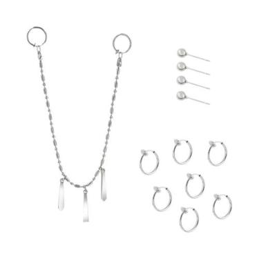 Imagem de Brincos De Corrente Para Piercing Labial Unissex Anime Horimiya Miyamu