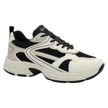 Imagem de Tênis Plataforma Ramarim Casual Metalizado Conforto e Estilo, Coconut 