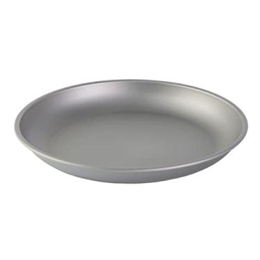 Imagem de Lljsszr Prato de Titânio para Jantar, Bandeja Redonda para Saladas E Frutas, Ideal para Acampamentos, Cozinhas, Balcões de Festas E Churrascos, 185x25mm