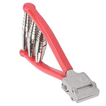 Imagem de SPYMINNPOO Braçadeira de Amarração de Raquete de Badminton, Ferramenta Durável de Cabeça Larga para Raquetes de Badminton/tênis, Alumínio Leve para Homens/mulheres