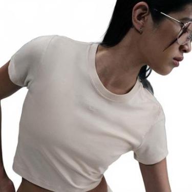 Imagem de Camiseta Nike Sportswear Chill Knit Cropped Feminina-Feminino