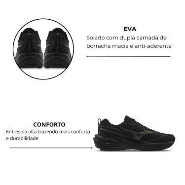 Imagem de Tenis Unissex Esportivo Corrida Mizuno Jet 8-Unissex