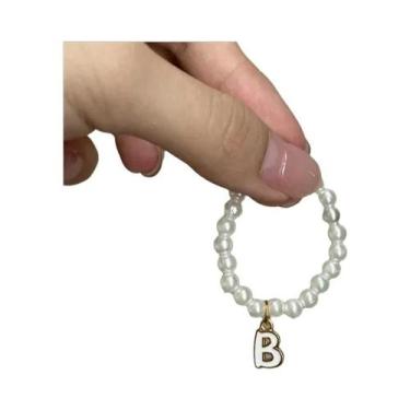 Imagem de Colar Pingente Labubu V4 Mini 4.0 Com Letra De Pérola Para Roupas De B