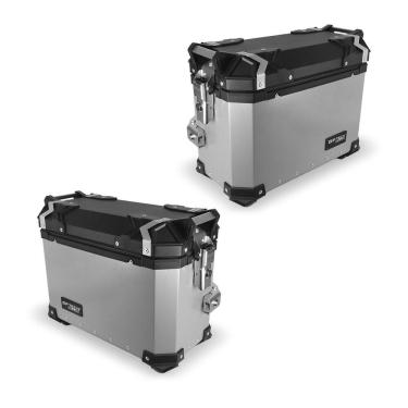 Imagem de Baú Lateral Gp Tech 30 Litros Alumínio Universal