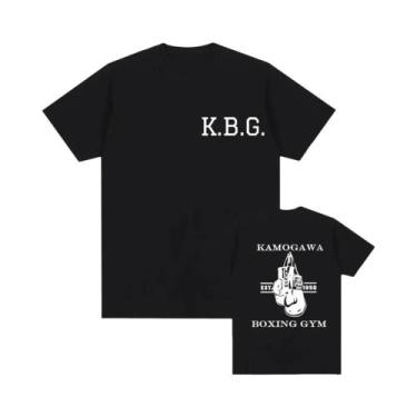 Imagem de Camiseta Masculina De Verão De Algodão De Secagem Rápida Para Boxe E F