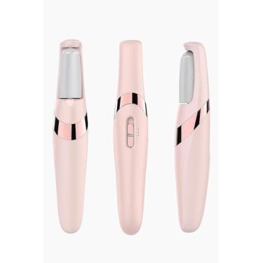 Imagem de Lixa Elétrica para Pés Recarregável – Removedor de Calos, Pele Morta e Rachaduras | Esfoliador Portátil com 2 Velocidades, Cabeça de Lixa Extra e Bateria USB