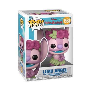 Imagem de Boneco de vinil Funko Pop! Disney Lilo & Stitch Luau Angel 10 cm