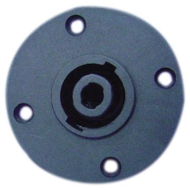 Imagem de Plugue Speakon Femea Csr Sk-099 4 Vias Grande Metal Com...