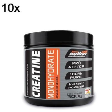 Imagem de Kit 10X Creatina Monohidratada New Millen - 300g-Masculino