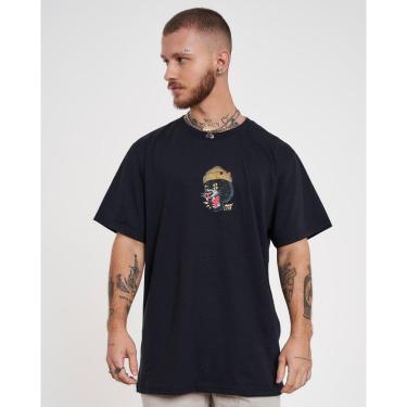 Imagem de Camiseta Regular Estampada - Pantera Masculina-Masculino