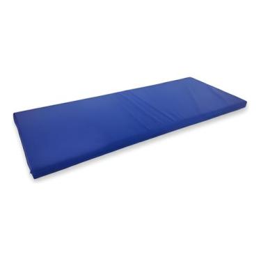 Imagem de Colchonete Ginástica Exercícios Yoga Pilates 100 cm x 50 cm x 3 cm - L