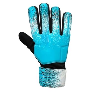 Imagem de Luva de Goleiro para Futebol | Alta Aderência e Proteção | Ideal para Campo e Society | Treino e Partidas Oficiais(AZUL/BRANCO/PRETO,10)