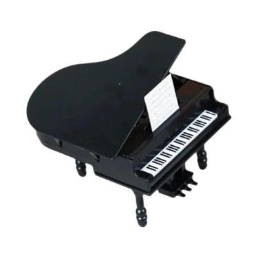 Imagem de Piano Em Miniatura Em Escala 1:12, Cadeira, Mobiliário De Sala De Esta