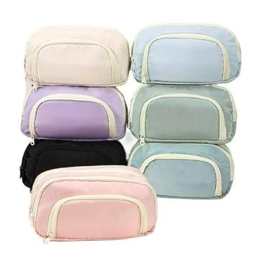 Imagem de Estojo De Lápis De Papelaria Armazenamento Portátil De Grande Capacidade(Cor Aleatório)