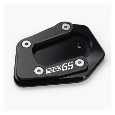 Imagem de Anti-derrapante Para f850 gs f850gs/f750gs aventura f 850 750 gsa 2018-2021 2022 2023 suporte lateral extensão(Black 850)