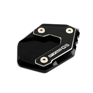 Imagem de Anti-derrapante Para f750gs 750 r1200gs lc r1250gs 1250 gsa gs 1200 suporte lateral extensão kickstand ampliar almofada(Black 750)