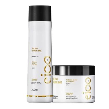 Imagem de Kit Eico Pro óleo Sublime Sh 300ml + Másc 300ml