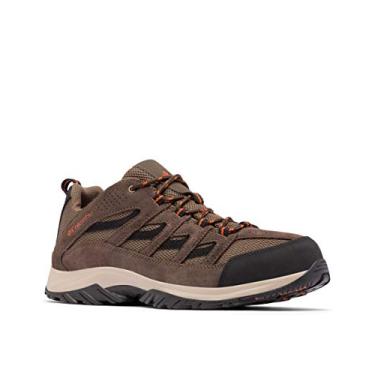 Imagem de Columbia Tênis de caminhada masculino Crestwood, Marrom camuflado/onda de calor, 7.5 Wide