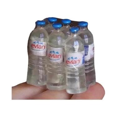 Imagem de Conjunto De Modelos De Garrafa De Água Mineral Em Miniatura 6 Peças Pa