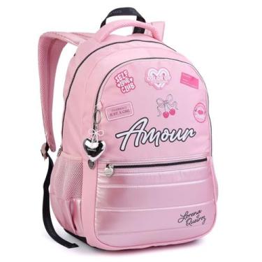 Imagem de Mochila Feminina Compartimento Laptop Coquete ColorUp - Seanite, Rosa