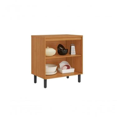 Imagem de Balcão De Cozinha Para Forno Ou Micro-ondas 2 Portas Nápoles - Itatiaia Cinamomo/off White