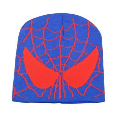 Imagem de Gorro De Inverno Bordado Em Algodão Do Marvel Spider Man Para Mulheres