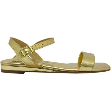 Imagem de Sandália Feminina Rasteira Casual Dia a Dia Passeio Trabalho Festa Verão Conforto Moleca 5559.101