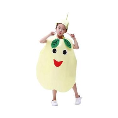 Imagem de Conjunto De Fantasia Infantil De Frutas E Vegetais Para Cosplay, Roupa