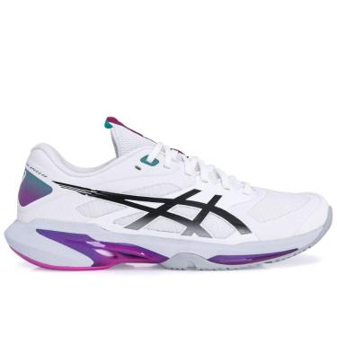 Imagem de Tênis Asics Solution Speed FF 4 - All Court - Branco e Roxo-44