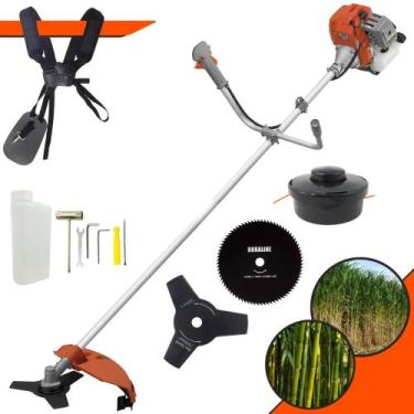 Imagem de Roçadeira Completa Profissional Tekna RL520ACG2 À Gasolina 2T 52cc 2HP