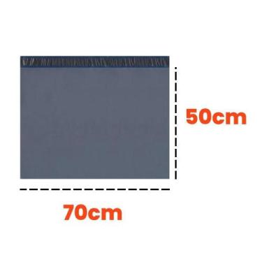 Imagem de Envelope 70X50 Cinza/Eco 1Un - Super Embalagem