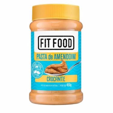 Imagem de Pasta De Amendoim Natural Crocante Fit Food 450G
