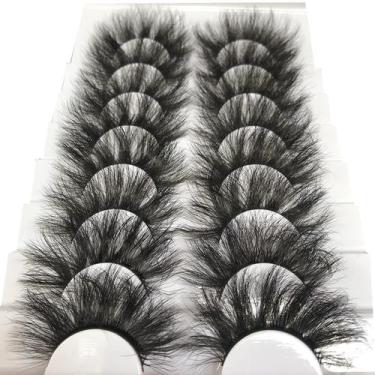 Imagem de Cílios postiços Gmagictobo 20 mm Fluffy Dramatic Faux Mink x8
