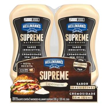 Imagem de Pack Maionese Hellmann's Supreme Squeeze 330g 2 unidades (Embalagem pode variar)