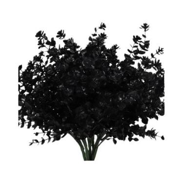 Imagem de Flores Artificiais De Eucalipto, Planta Falsa, Buquê De Casamento, Dec