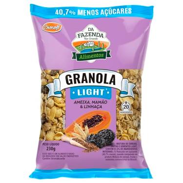 Imagem de BIOSOFT Granola Ameixa Mamao E Linhaca Light/Leve 230G