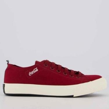 Imagem de Tênis Coca Cola Atlanta Canvas Bordô-Unissex