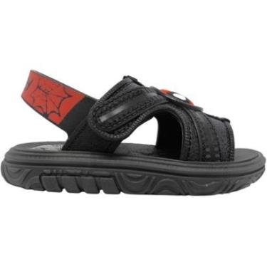 Imagem de Sandália Infantil Menino Papete Casual Dia a Dia Passeio Escola Conforto Marvel Grendene Kids 23400-Masculino