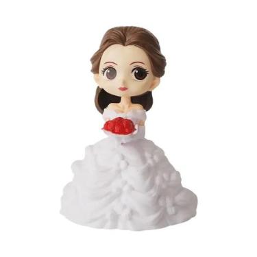 Imagem de Topo De Bolo Frozen Disney Princesa Anna Elsa Para Decoração De Festa 