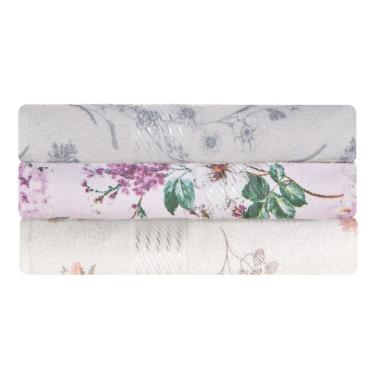 Imagem de Kit 3 Toalhas de Banho 100% Algodão Prisma Dohler