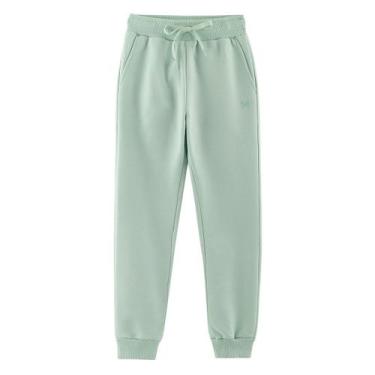 Imagem de Calça Básica Em Moletom Peluciado Infantil Unissex Com Bolso - hering,