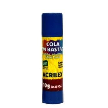 Imagem de Cola Em Bastão 10g Acrilex Cola Em Bastao 10g Acrilex