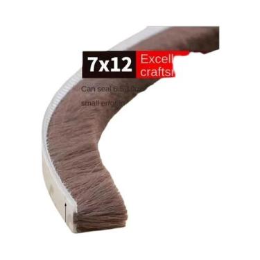 Imagem de Fita De Vedação Acústica Autoadesiva Cinza, Preta, Branca E Marrom De 