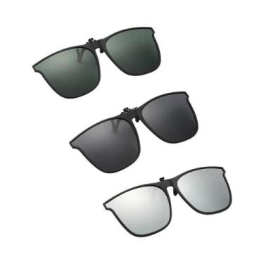 Imagem de Óculos De Sol Polarizados Unissex Com Clip-On Fotocromático, Visão Not