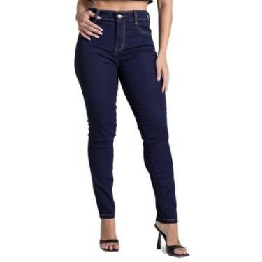 Imagem de Calça Jeans Sawary Cigarrete - 282442 - Azul 38-Feminino