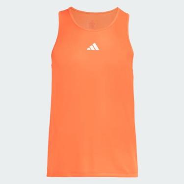 Imagem de Regata Adidas Treino Basic I Laranja, EG
