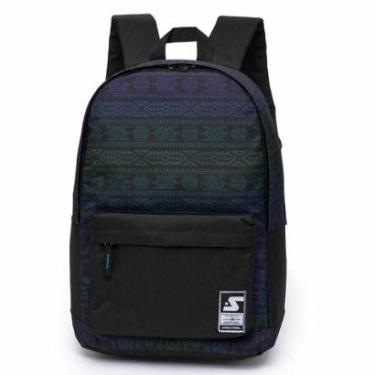 Imagem de Mochila Casual Masculina Reforçada Escolar 17 Litros Espaçosa-Masculino